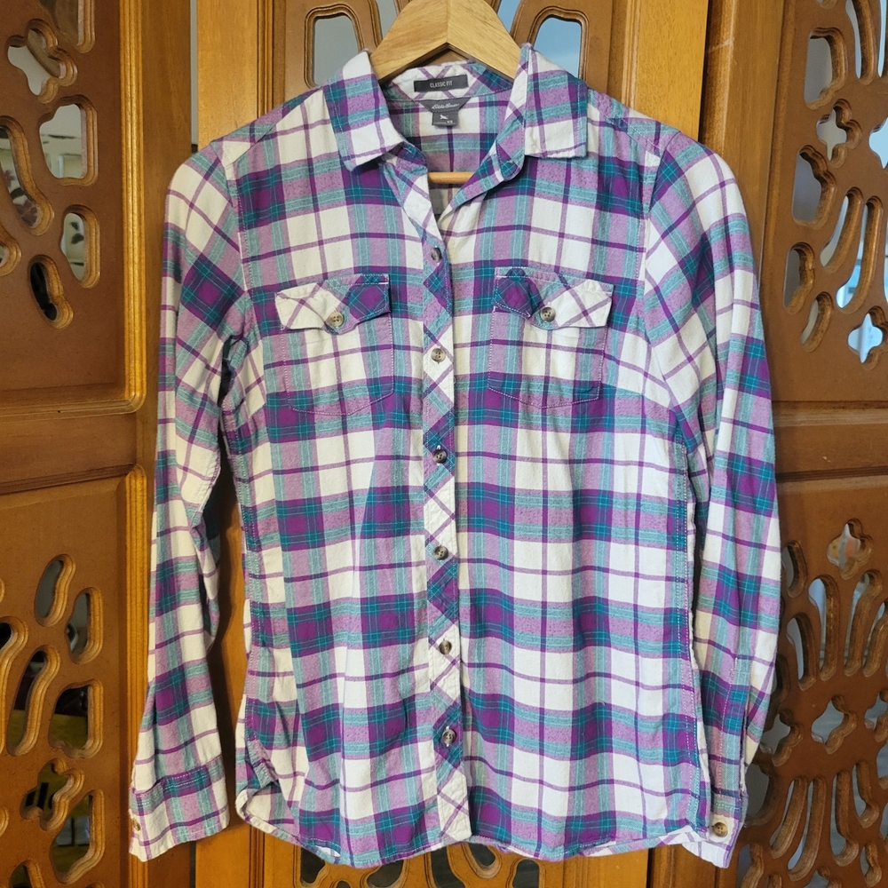 Eddie Bauer Women's Flannel Size XS
